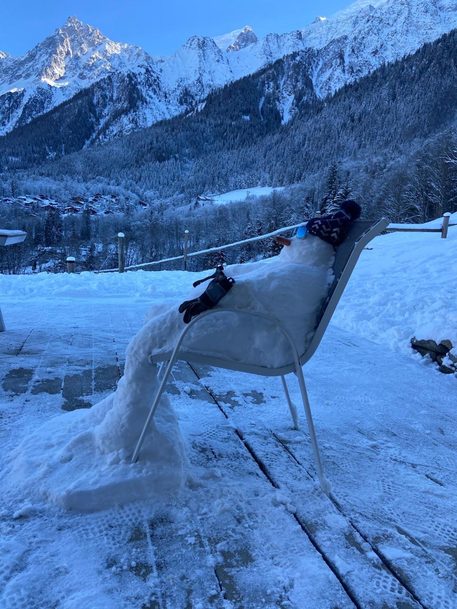 Amazing View Appartement Du Chalet Les Houches Exterior photo